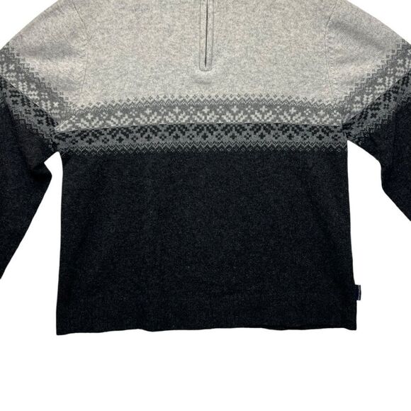 Nautica Men’s Wool-blend Fair Isle Quarter Zip Sweater xxl Christmas sweater - Picture 16 of 16